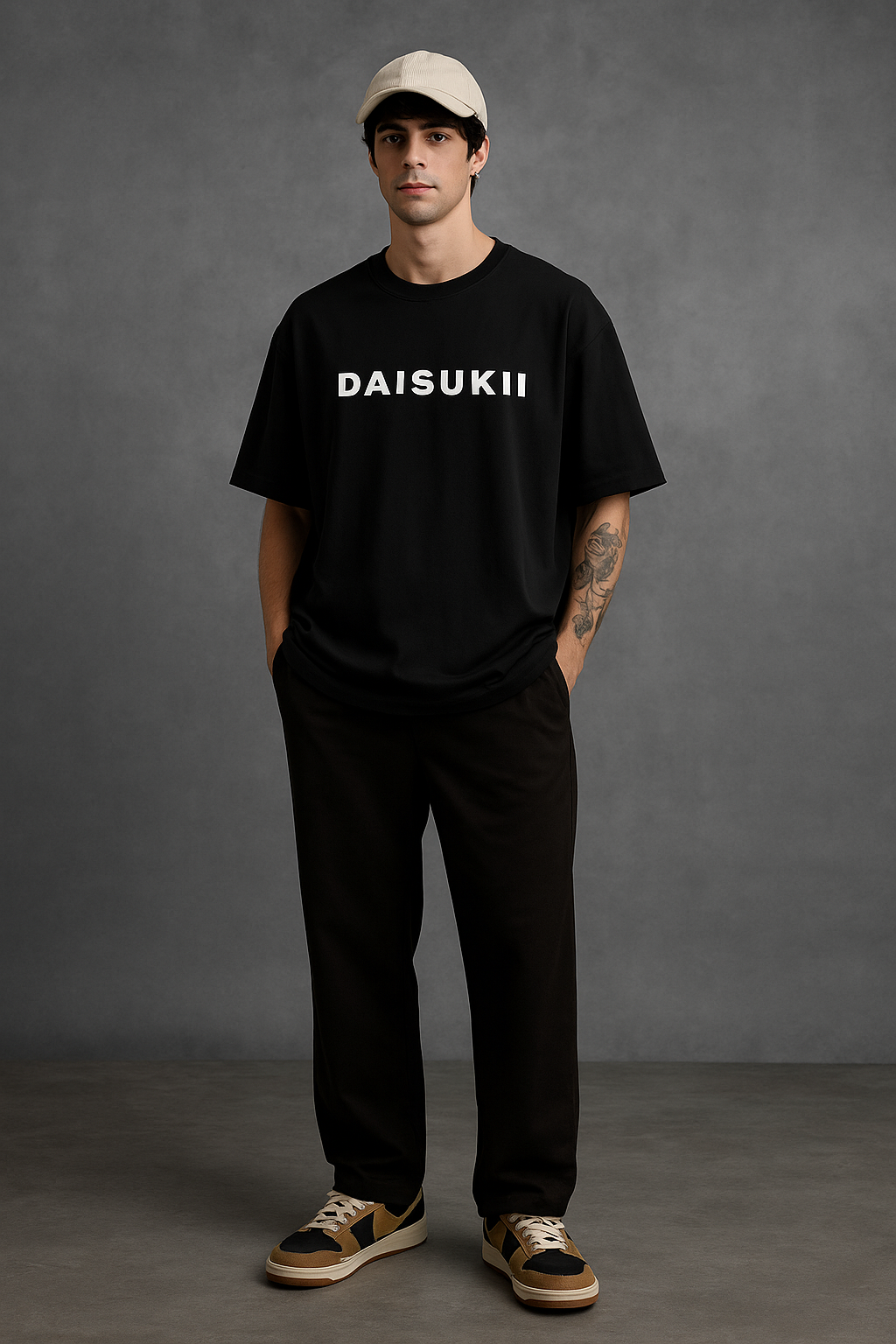 SAMURAI | BLACK | OVERSIZED T-SHIRT