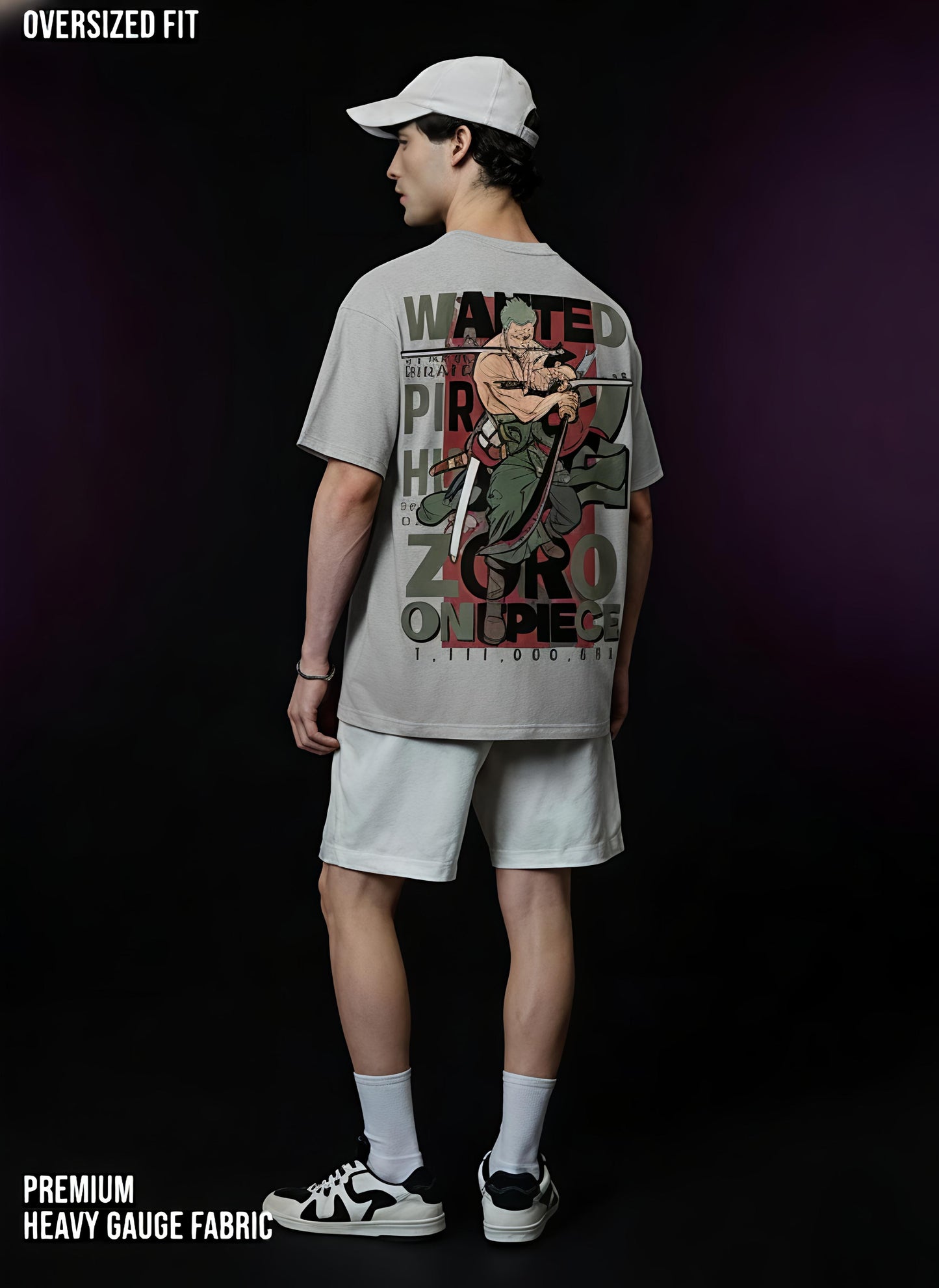 ZORO | ONE PIECE INSPIRED | ANIME OVERSIZED TSHIRT